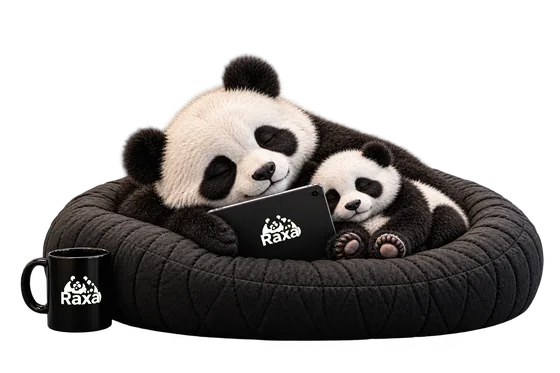 Sleeping pandas